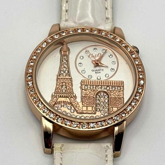 Gold Paris Cai Oi Men's Watch - Picture 2 of 4